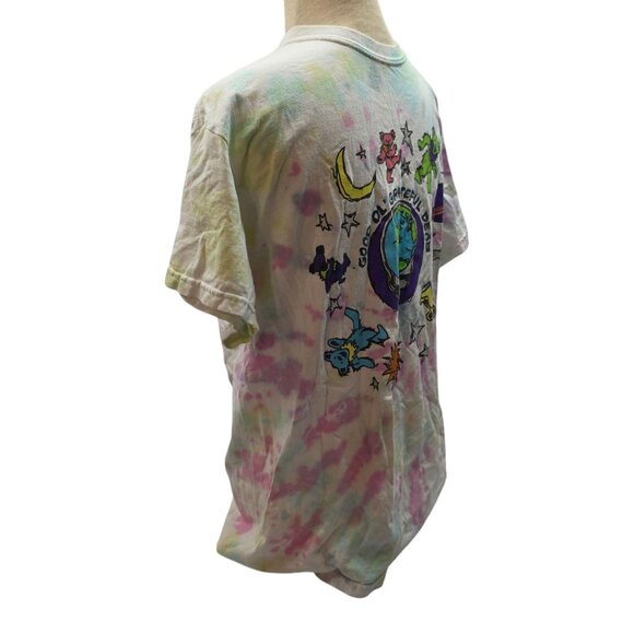 2021 Grateful Dead Tie-Dye Dancing Bears Graphic Tee Ripple Junction Size M - Picture 5 of 7